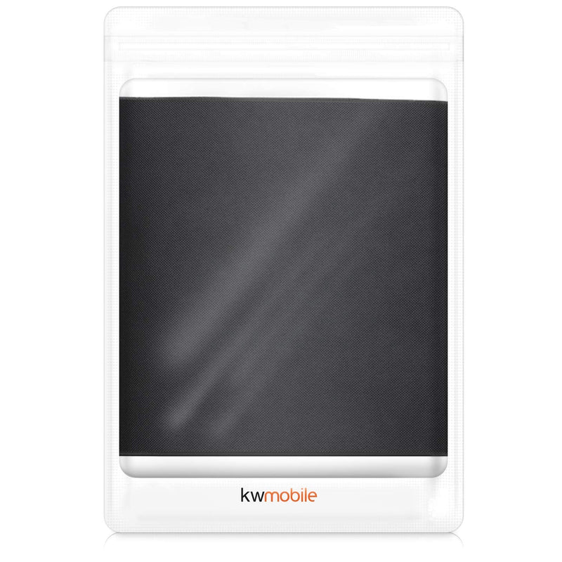 kwmobile Dust Cover for 49-50" TV - Fabric TV Display Protector for Flat Screen TVs - Black