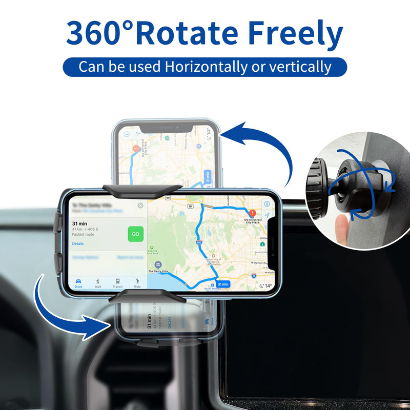 Car Phone Holder for Ford Bronco Sport 2021 2022 2023 2024（8 inch Screen），for Smartphone Cradle Auto Accessories Bracket Anti-Shake，360 Degree Rotation，for All Cell Phones