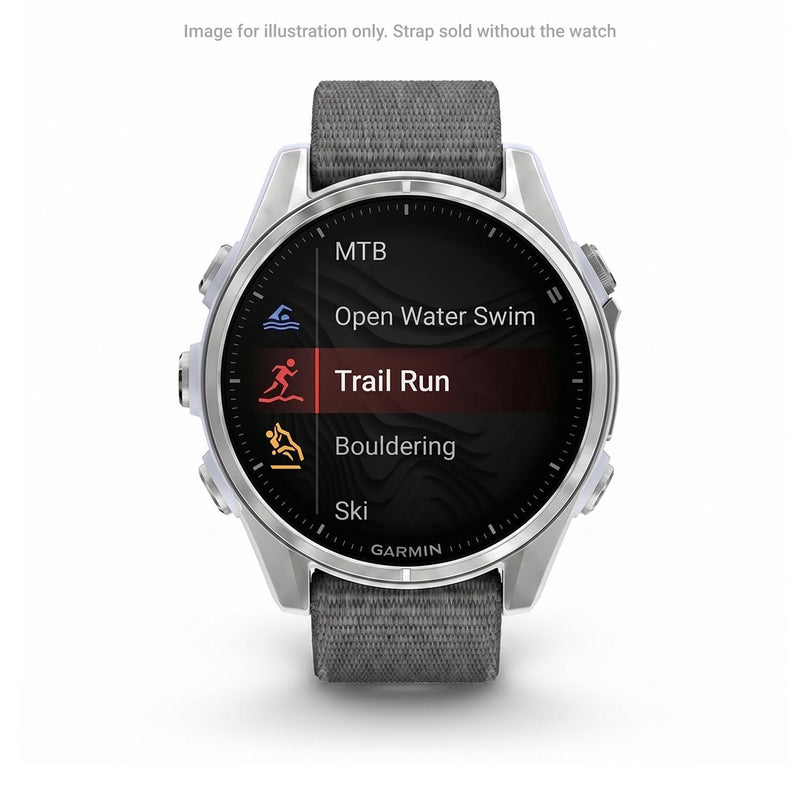 Garmin UltraFit Nylon Strap (20 mm) - Gray