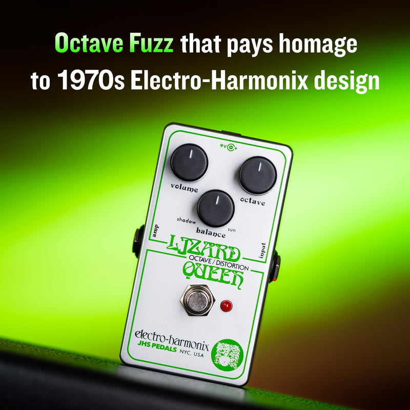 Electro-Harmonix Lizard Queen Octave Fuzz Pedal