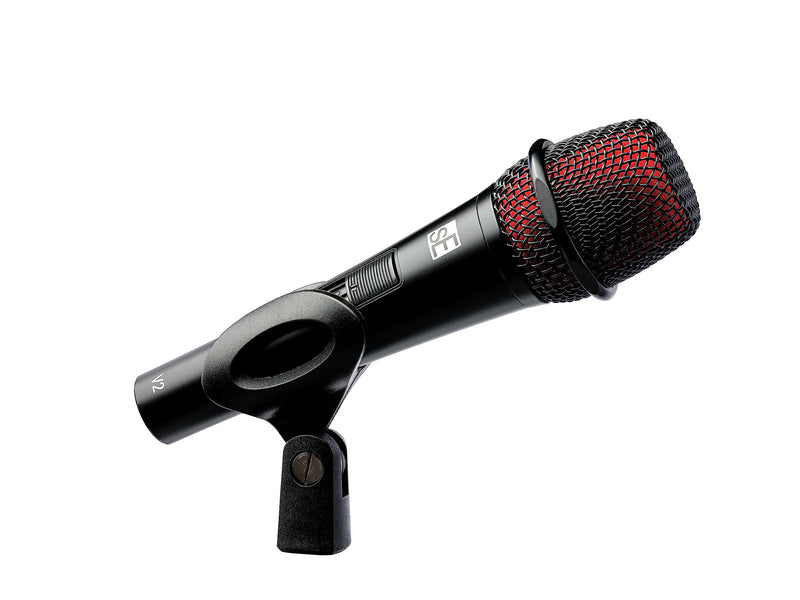 SE Electronics V2-SW-XLR Supercardioid Dynamic Handheld Microphone with On/Off Switch (Includes 15' Cable)