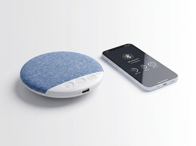 Dream Pillow Speaker, Ultra-Thin Bluetooth Sleep Speaker for Side Sleeper, Wireless Under Pillow Speaker for Sleeping