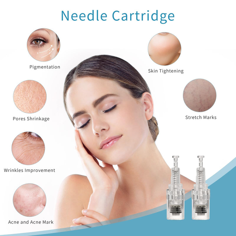 [AUSTRALIA] - CARER SPARK Microneedle 10 x 36 Needle Length Adjustable 0.25mm - 2mm Microneedle Device Replacement Syringe Head Threaded Connector 36 Nadel 