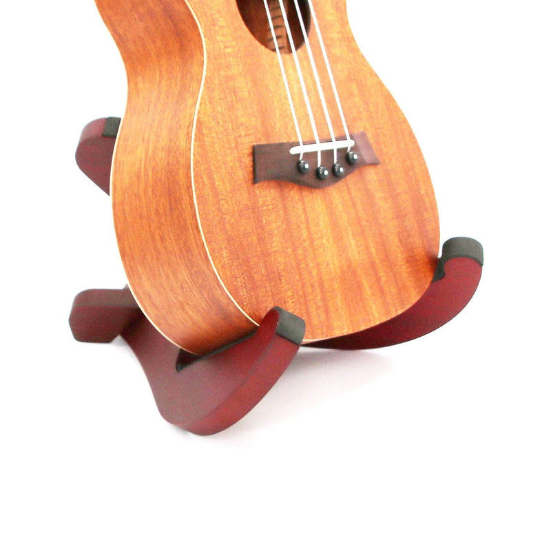 [AUSTRALIA] - Sapele Wood Guitar Stand, Wood Musical Instrument Stand for Acoustic, Classic, Electric, Bass Guitar 