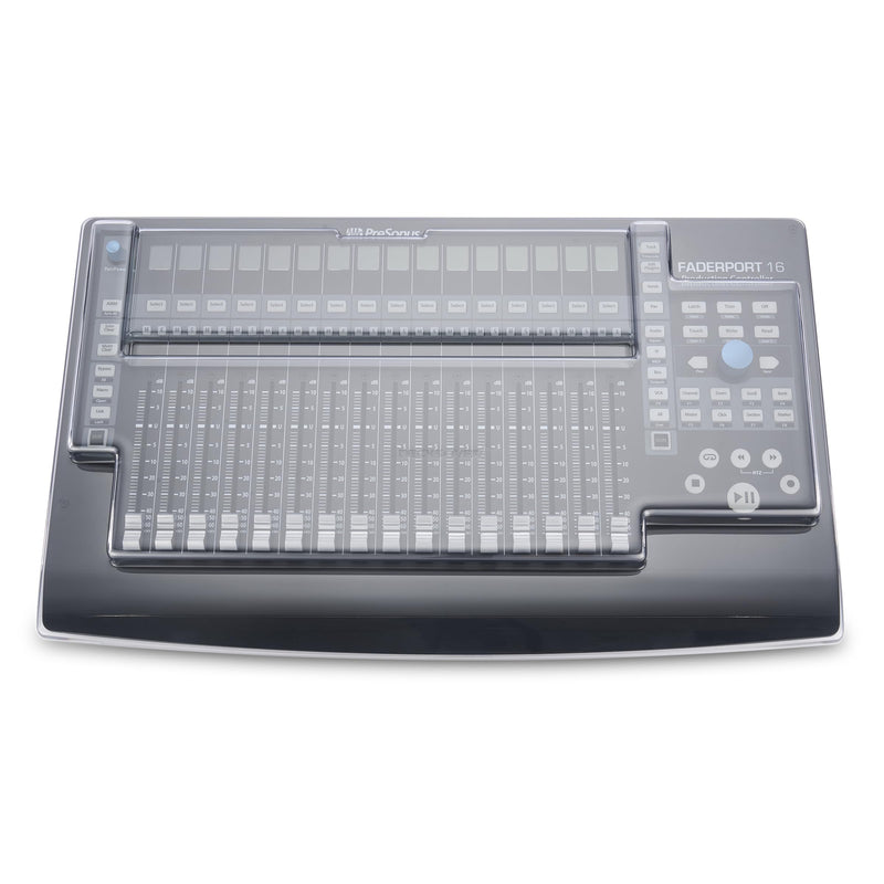 Decksaver Super Strong Polycarbonate Custom Fit Cover Compatible with Presonus FaderPort 16, Dust Cover for Travel and Everyday Protection