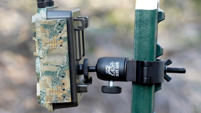 [AUSTRALIA] - Slow Glow Maverick T-Post Camera Mount for Trail Cameras and Solar Panels 360° Adjustable Ball Head for the Perfect Angle 