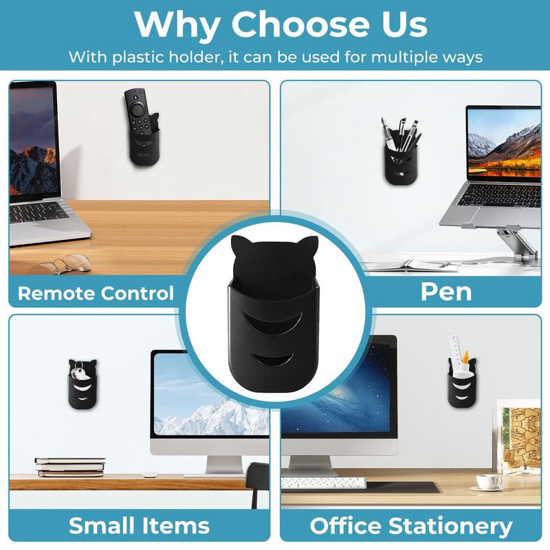Mini PC Mount for Dell with Pen Holder, VESA Wall Under Desk Mount or Mount to a Monitor Arm, Monitor Stand for Dell OptiPlex MFF 7080 5070 3000 7060 7090 7010 3060 3040 3046 3050 3090 and More Model