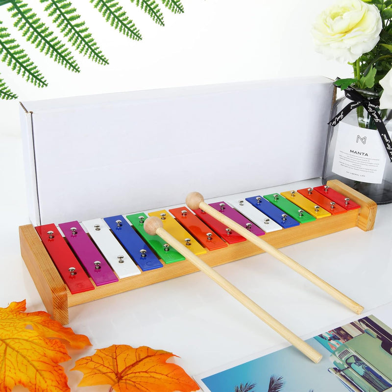 [AUSTRALIA] - Melal Xylophone - 15 Note Color Glockenspiel - Sheet Music Cards 