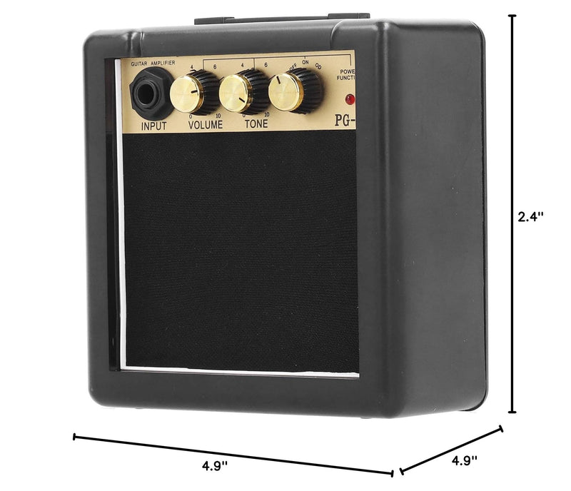 New PG-3 3w Portable Musical Instrument Small Speaker Guitar Bass Practice Speaker Compact and Easy to Carry Good Sound Quality