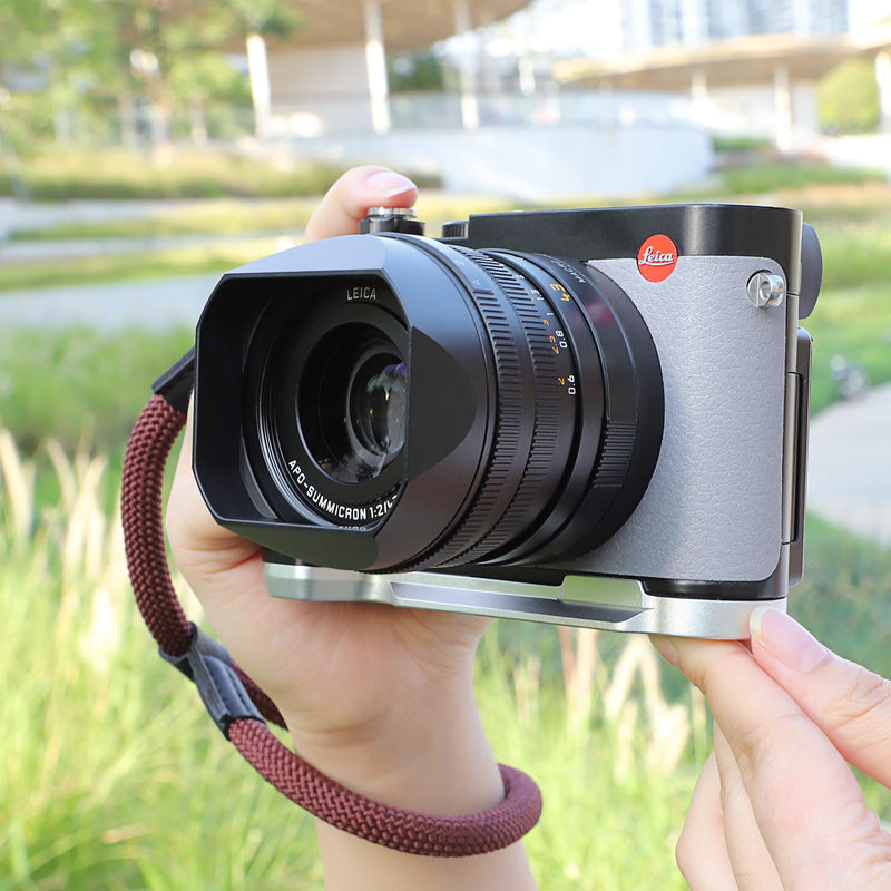[AUSTRALIA] - Haoge Metal Square Lens Hood for Leica Q3 Q3-43 Camera Accessories Black LH-LQ343B Black Square for Q3/Q3-43 