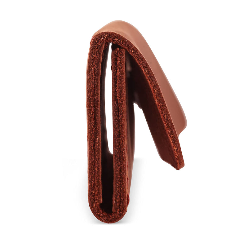 [AUSTRALIA] - Leather Guitar Pick Holder, Guitar Pick Holder Case Bag, Plectrum Case Bag, Pick Cover, Gift for Guitar Players (Cognac) Cognac 
