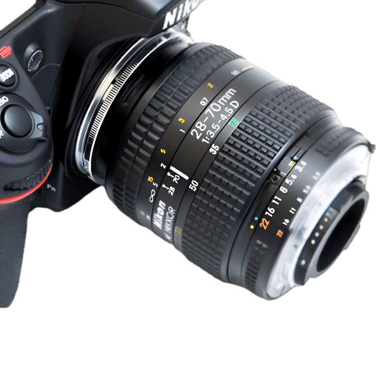 [AUSTRALIA] - Fotodiox Macro Reverse Adapter Compatible with 52mm Filter Thread to Nikon F Mount Cameras 52mm Macro Reverse Ring 