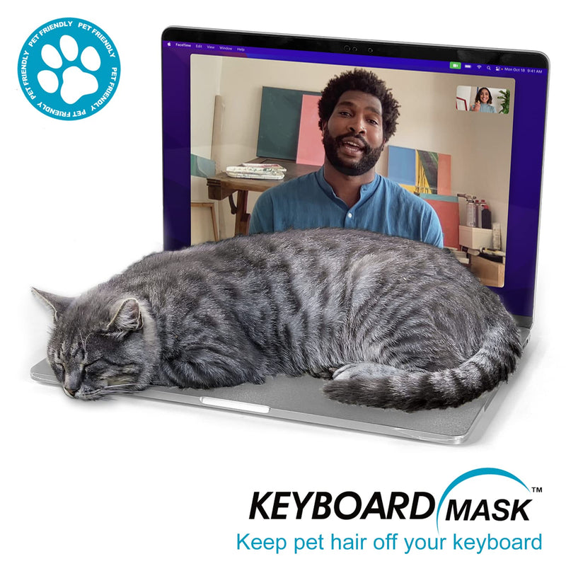 KeyboardMask for MacBook Pro 14" Full Cover for Keyboard + Touchbar / Pad / ID Work While Covered Ultra Thin Keyboard Cover Protector Waterproof Anti-Dust MacBook Pro 14 (2021)