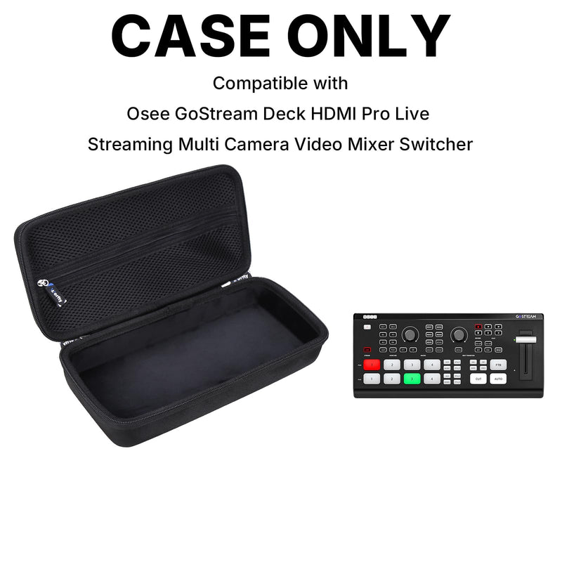 Case for Osee GoStream Deck Duet/Deck HDMI Pro - Hard Travel Protective Carrying Storage Bag, Box Only Case for GoStream Deck Duet/ Deck HDMI Pro