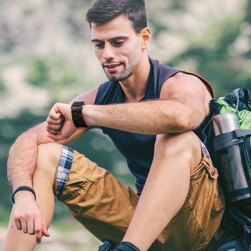 Bandletic Nylon Band and FKM Strap Compatible with Apple Watch