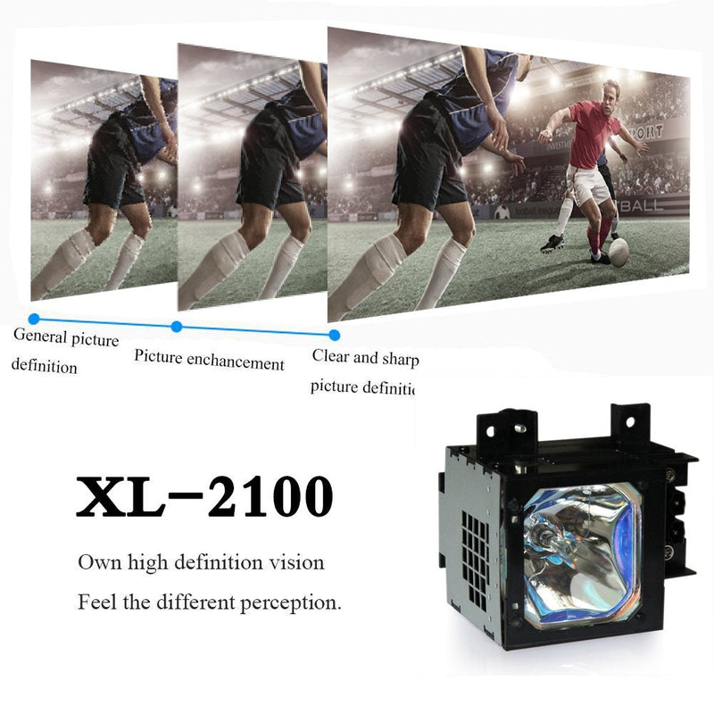 XL-2100 Replacement Projector lamp Compatible Bulb with Generic housing for KDF 42WE655; KDF 50WE655; KDF 60XBR950; KDF 70XBR950;KF 42SX300U; KF 42WE610; KF 42WE620; KF 50SX300; KF 50WE610