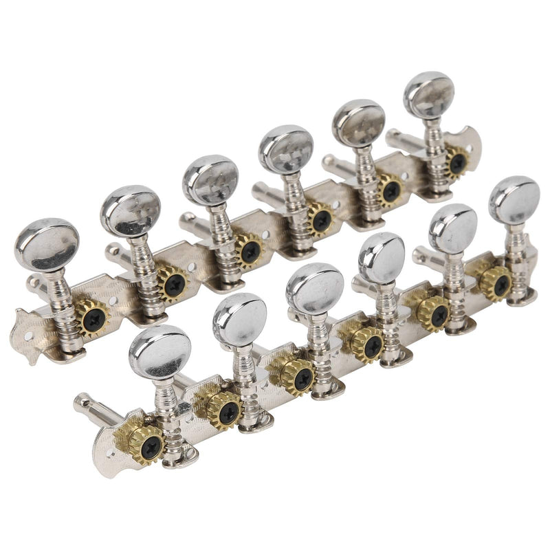 [AUSTRALIA] - 12 String Guitar Tuning Pegs Zinc Alloy Machine Heads for Acoustic Guitar 6L6R Replacement Tuners Folk Classical Instrument Set 