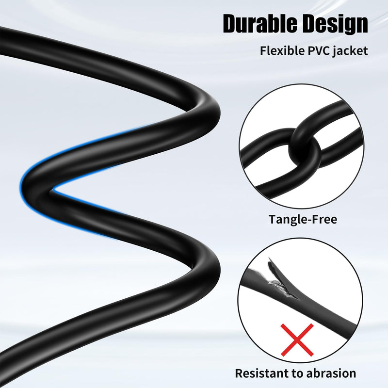 [AUSTRALIA] - XLR Cables 1 Foot,3-Pin XLR Male to Female Microphone Cables,Pro Grade 22 AWG (OFC) Balanced XLR Short cables- 2 Pack 1 Feet 