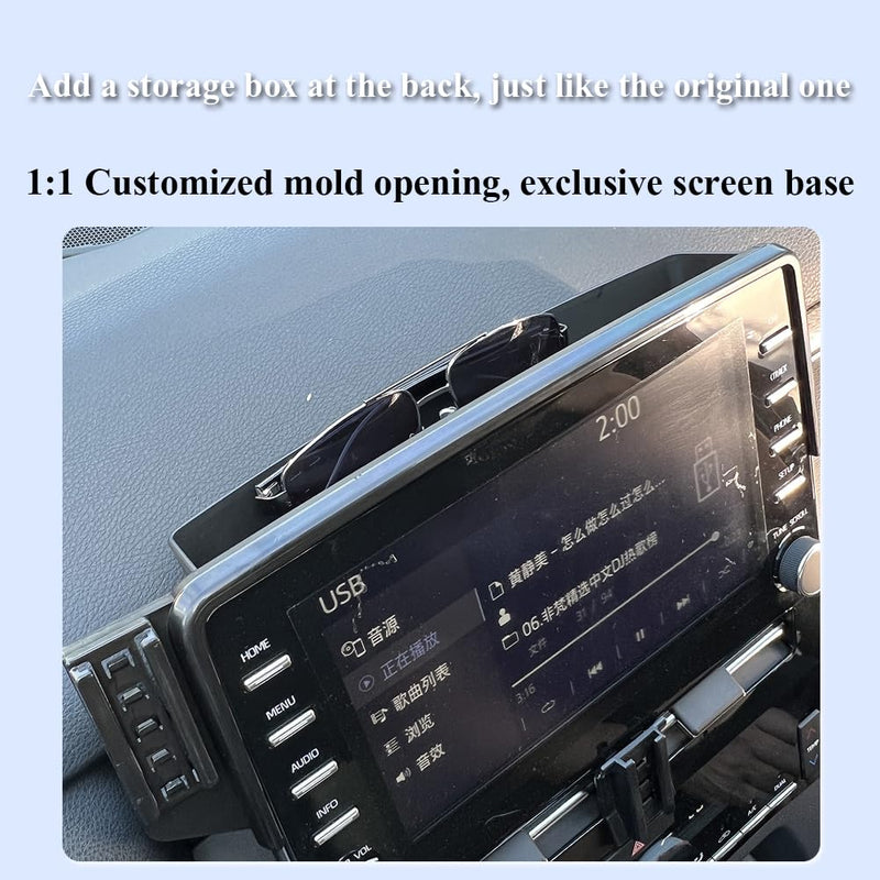 Car Phone Holder for Toyota Avalon Auto Accessories[Special vehicle installation，only For 2019-2022 Avalon，non universal][Auto Lock Hands Free Cell Phone Mount Car fits for iPhone & All Smartphones]