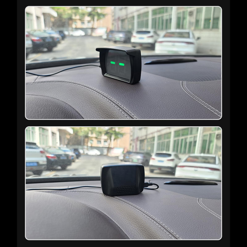 GoolRC Speedometer HUD, Heads-Up Display Digital Speedometer GPS Speed Meter MPH/KMH, Head Up Display for All Cars, USB Cable Plug & Play Large Screen High-Definition Display
