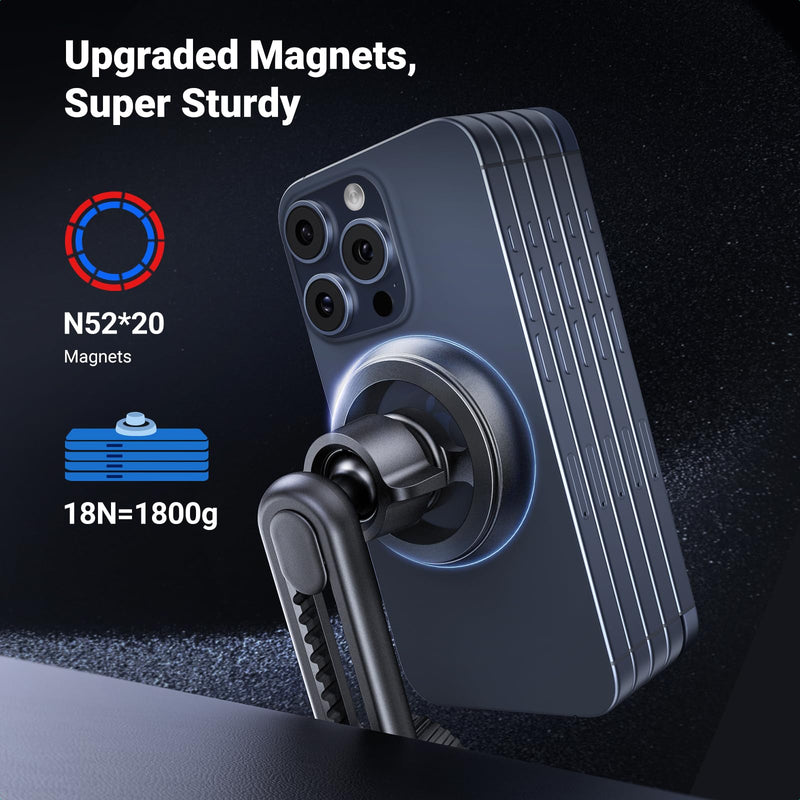UGREEN Car Phone Holder Vent Phone Mount Bundle with Magnetic Car Mount