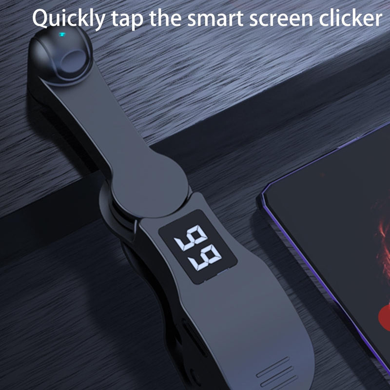 Auto Clicker for Smart Phone | Automatic Finger Clicking Device - Smartphone Continuous Clicking Gadgets for Live Broadcast Likes Video Likes Reward Task Shopping Black