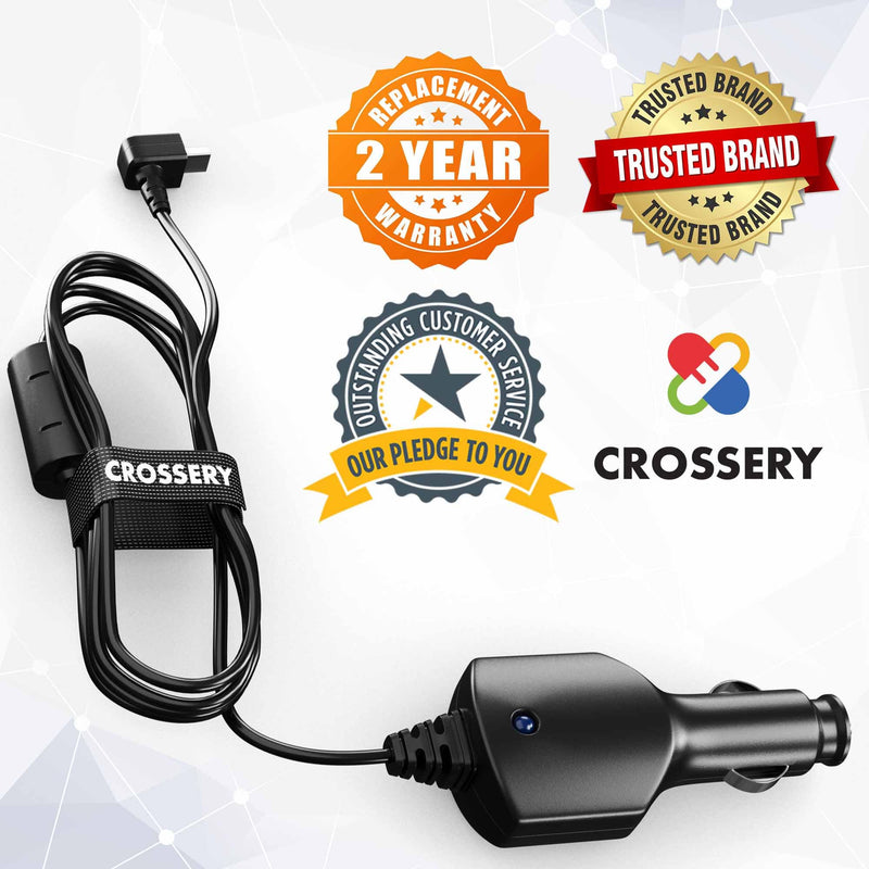 Car Charger Power Cord for Garmin Nuvi GPS, Garmin GPS Power Cord Replacement, Mini USB Charging Cable fit for Garmin Nuvi, Dezl, Drive, DriveSmart, DriveAssist, RV, Zumo (Without Traffic)