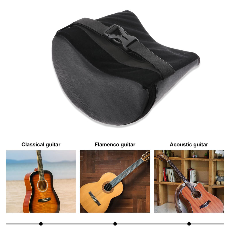 VICASKY Guitar Learning Tools Guitar Playing Rest Pad Guitar Arm Cushion Floor Mat Rest Mat Black On The Lap Bracket Lap Guitar Classical Guitar Support Guitar Bass Pad Guitar Playing Pad