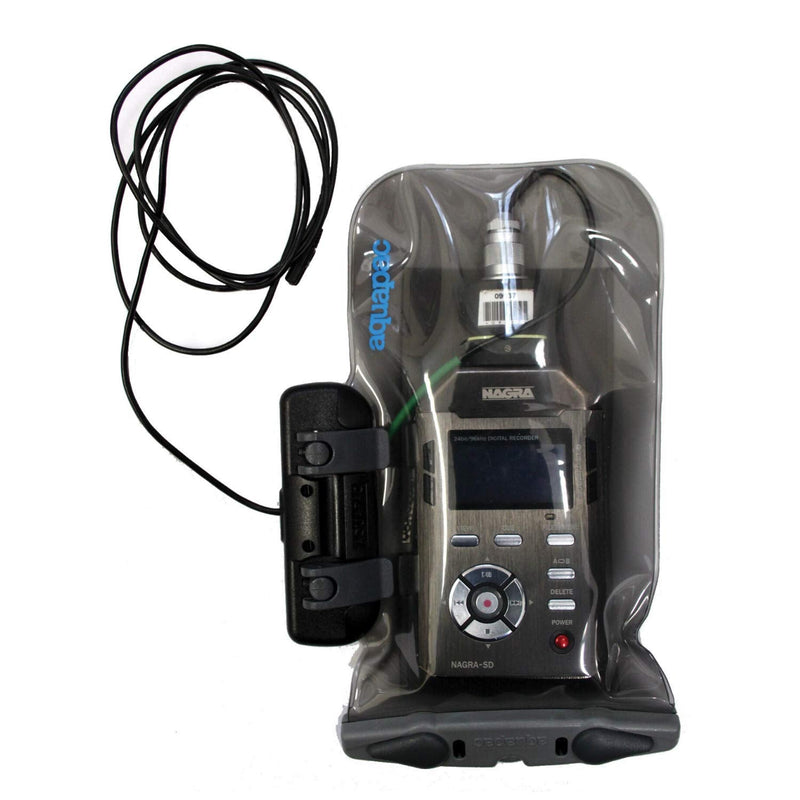 Aquapac Waterproof Case For Radio Microphone Medium, 5 Year Warranty, Made in the UK, Professional Sound Engineer, For Wired Electronic Devices