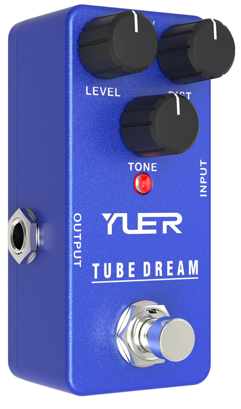 TUBE Dream, Guitar Effects Pedal, Mini Single Type, True Bypass, DC 9V, for Electric Guitar and Bass