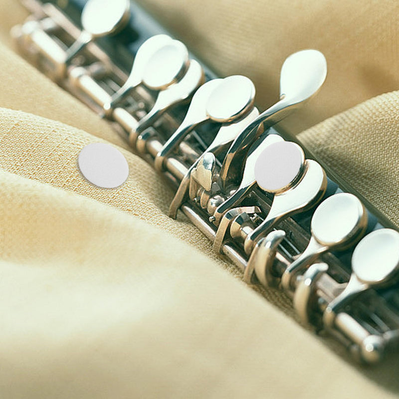 SUPVOX 24pcs Bassoon Sound Hole Pad Bassoon Soundhole Pad Mat Bassoon Parts Woodwind Instrument Parts Key Accessories Keytar Instrument Bassoon Cushions Key Pads for Bassoon Sheepskin