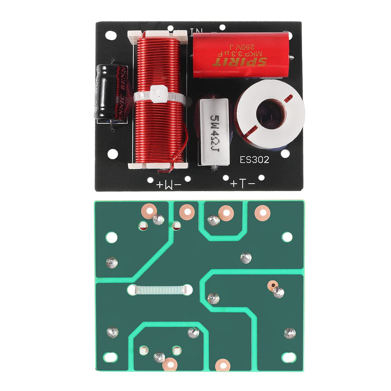 [AUSTRALIA] - 400W Speaker Frequency Divider 2 Way 2 Unit Hi-Fi Soundshelf Crossover Filters Woofer and Tweeter (2pcs) 2pcs 