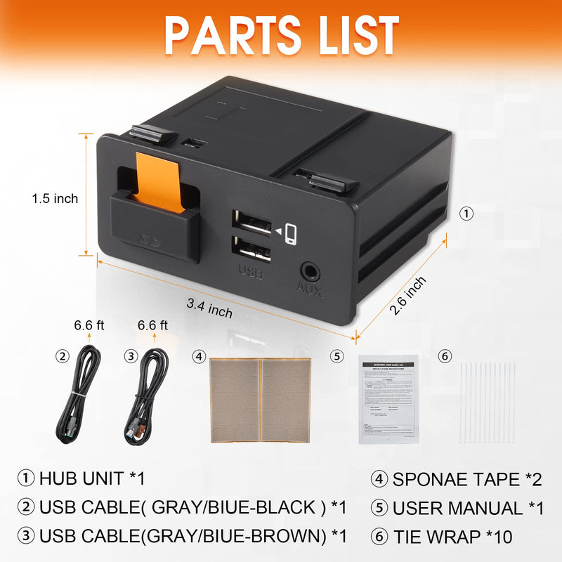 TK78-66-9U0C Carplay Adapter Auto Retrofit Kit | USB, Compatible with Mazda 2 3 6 CX3 CX5 CX9 MX5 2014-2021