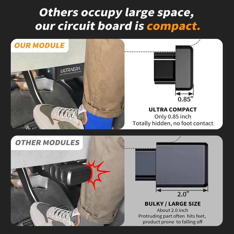 Auto Start Stop Eliminator for Ford F150 2015 2016 2017 2018 2019 2020 Turn Off Idle Engine Stop Start System Disabler Easy Install OBD Connect Plug Play Accessories 2015-2020 F150