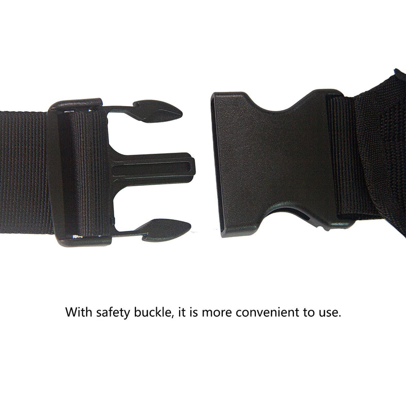 KkaFFe Gait Belt with Handles, Transfer Belt for Elderly, Patient Gait Belts, Transfer Belt Assist, Gait Belts for Seniors, Upgraded Using Rubber Handles (Dblue) Dblue