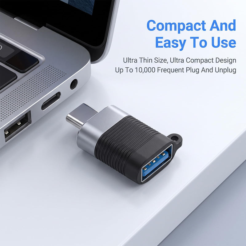 6 PCS USB-C to Micro USB Adapter, USB C Adapter | Type C Female to Micro USB Male Convert Connector, Micro USB Male to USB C Female Adapter Support Charge Data