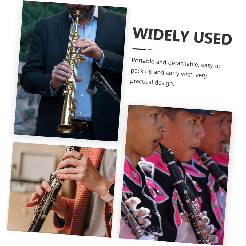 SUPVOX Clarinet Stand Desktop Stand Desktop Accessories Folding Bracket Soprano Sax Stand Cello Tail Rod Flute Stand Oboe Holder Stand Portable Clarinet Stand Clarinet Oboe Bracket Meter