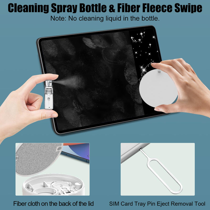 20 in 1 Multifunctional Cleaner Kit for Electronic Devices, Keyboard Cleaning Brush, Headphones Cleaner Kit for AirPods, Multi-Tool for Cleaning Laptop, Keyboard, Earbuds, Camera, Cellphones