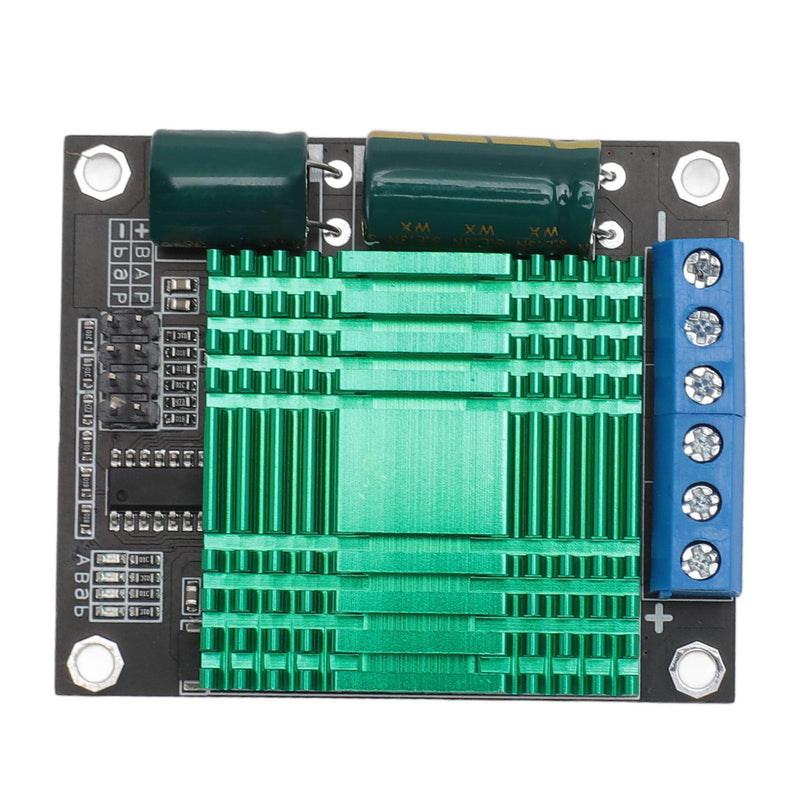 DC Motor Driver, 9V-30V 60A Motor Drive Controller Board Module Double Channel PWM High Performance H Bridge DC Step Module for Industry