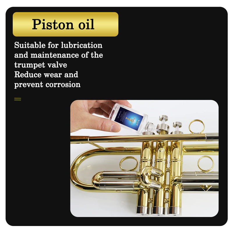 Synthetic Valve Oil,Tuning Slide Grease for Trumpet,Trombone,French Horn,Tuba,Euphonium and Other Brass Instruments……