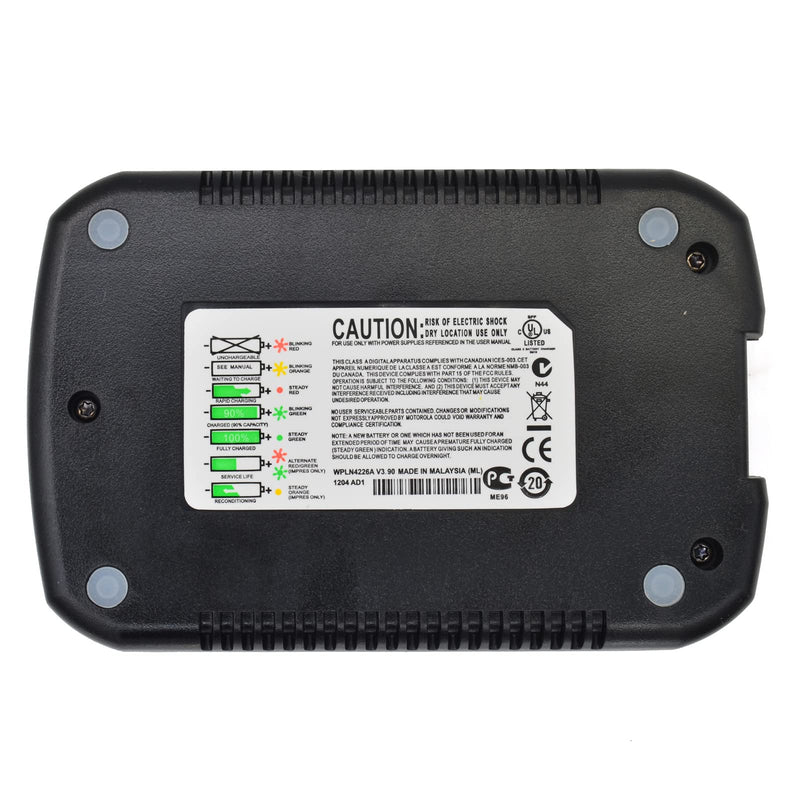 [AUSTRALIA] - WPLN4226 WPLN4232 Rapid Charger for Motorola XPR7350e XPR7550e XPR7580e XPR3300e XPR3000e XPR3500e XPR3300 XPR6550 XPR6580 XPR7350 XPR7550 APX4000 Battery Charing PMNN4077 PMNN4406 NNTN8129 
