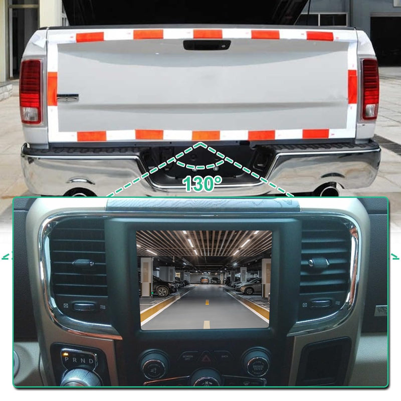 56038978AL Backup Camera, GreenYi Rear View Camera Fit for Dodge RAM 1500 2500 3500 2013-2018, for Dodge RAM 4500 5500 2013-2015, for Dodge SRT Viper 2013-2017, Chrysler 200 2015 Replace OE 590-079