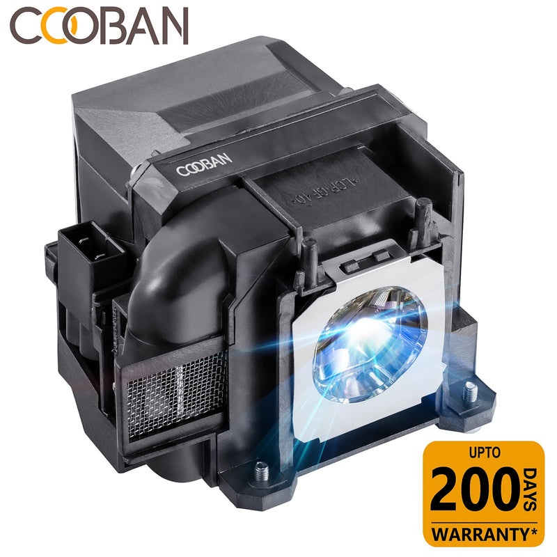 COOBAN ELPLP88 /ELPLP78 Replacement Projector Lamp Bulb with Housing for Epson Home Cinema 2045 2030 1040 VS240 EX5250 EX9200 EX7235 EX7220 EX7230 EX7240 EX5220 EX3240 EX3220 ELPLP87（Limited time）