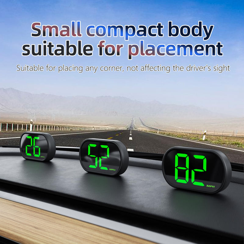 GPS Speedometer Car, Heads Up Display for Car, 2inch LCD Display HUD, USB Data Cable Plug and Play, Universal Fit for All Vehicles