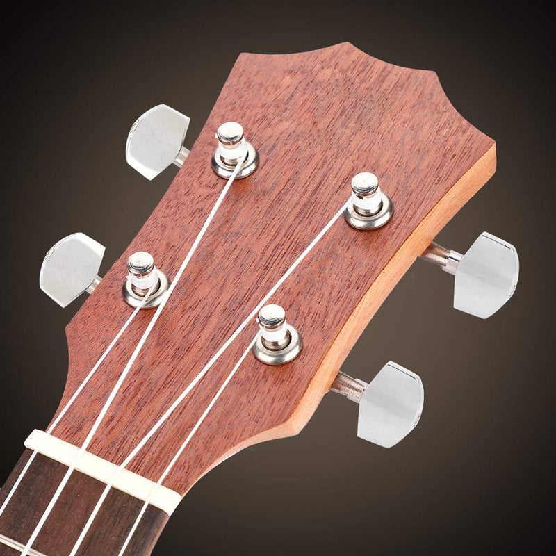 Ukulele Tuning Pegs,2L2R Silver Classical Tuning Pegs Machine Heads Ukulele DIY Parts Playing Accessories