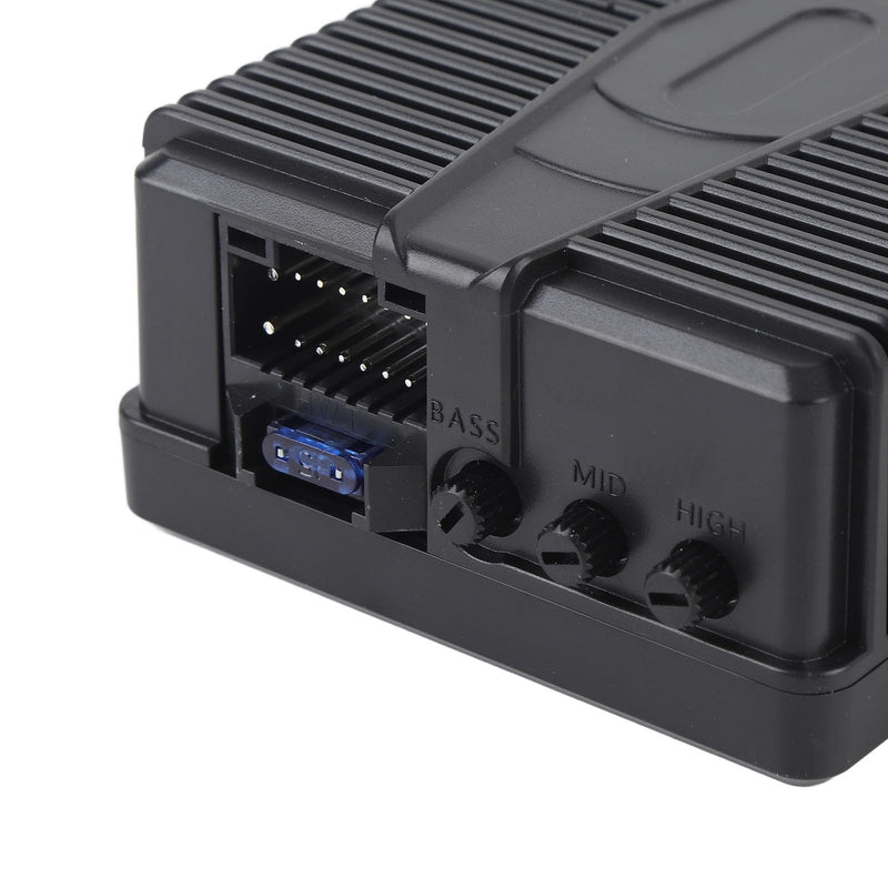 12V Car DAP Amplifier, 4 X 60W Power 4 Channels Clear Sound Quality Car Amplifier for Android Car Radio