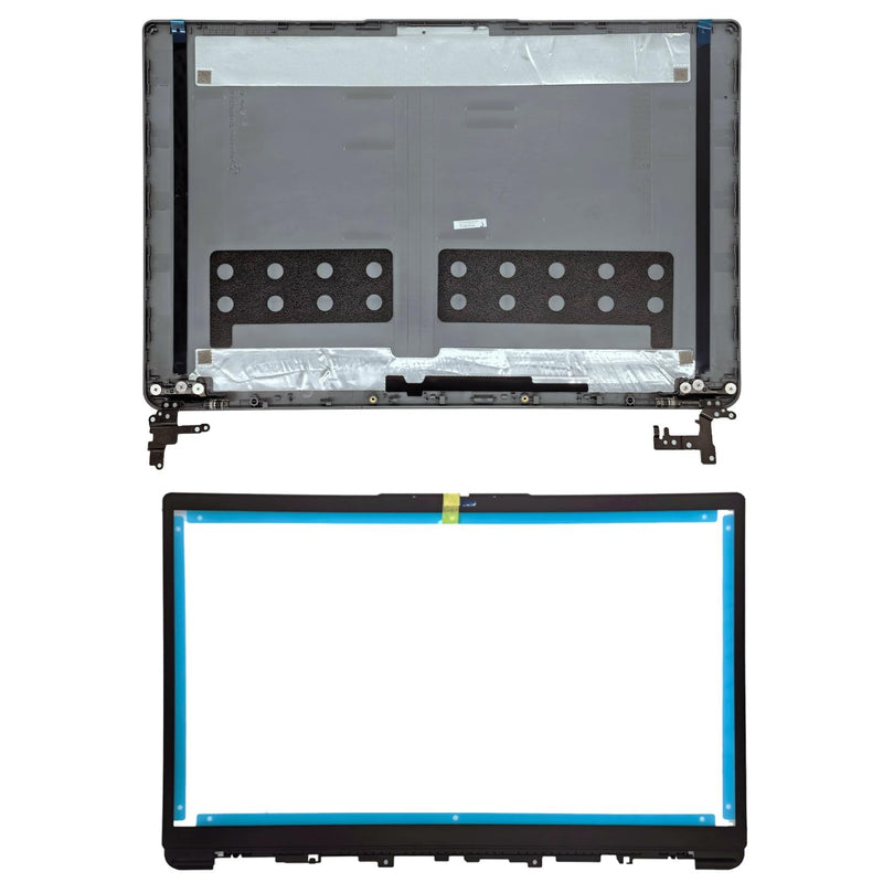 LCD Back Cover Kit for Lenovo IdeaPad 1-15ADA7 82R1 1-15AMN7 82VG | 15.6-Inch,Included Front Bezel and Hinges,P/N 5CB1M48453/5CB1F36621/5CB1F36618/5B30S19034/5H50S29036