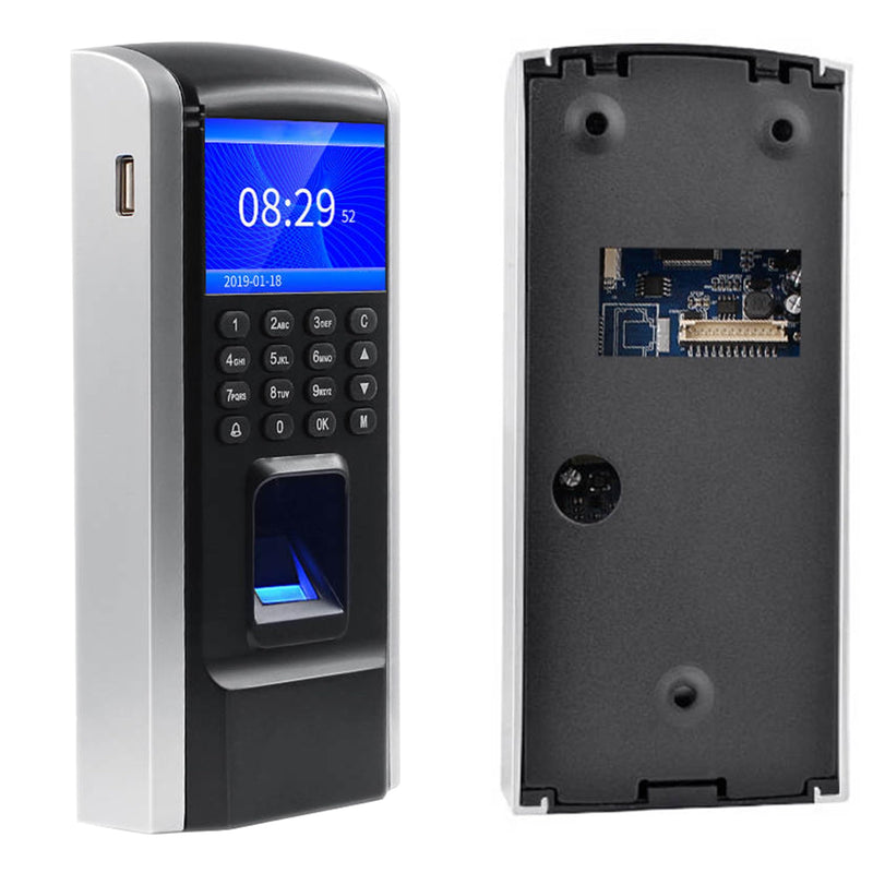 HDWR CTR12 Stamping in the Machine, Time Attendance, Timing Clock with Fingerprint, Password and 125kHz RFID Card System, Scheduling, Employee Time Attendance