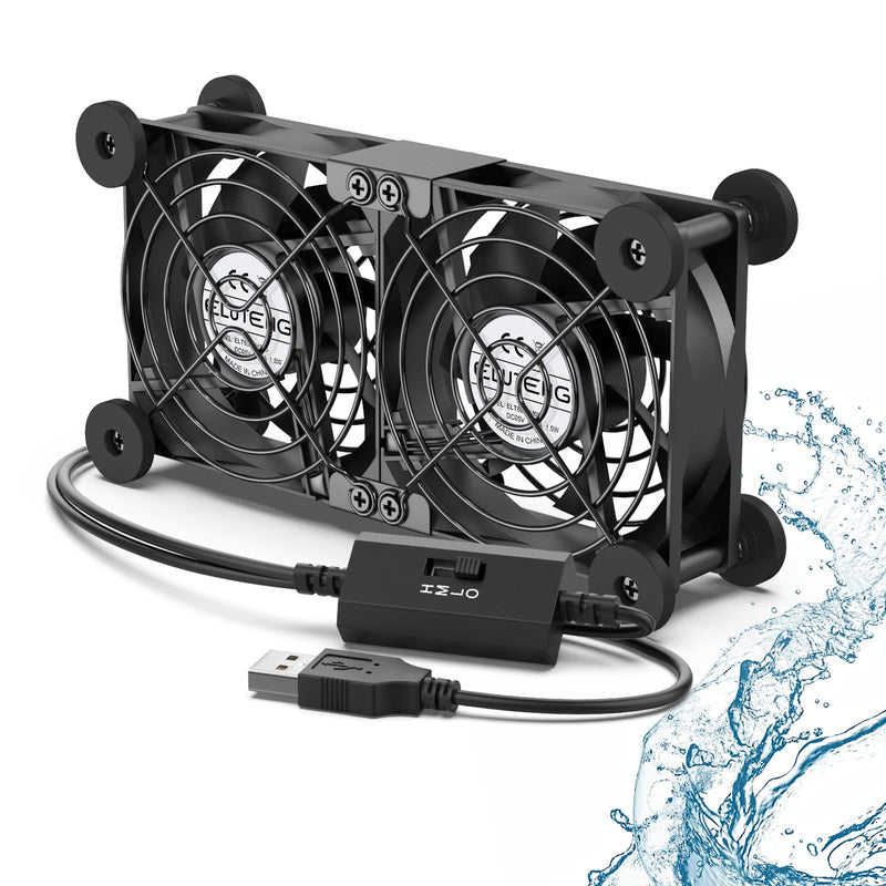 80MM USB Computer Fan and 1 Dual Cooling Fan