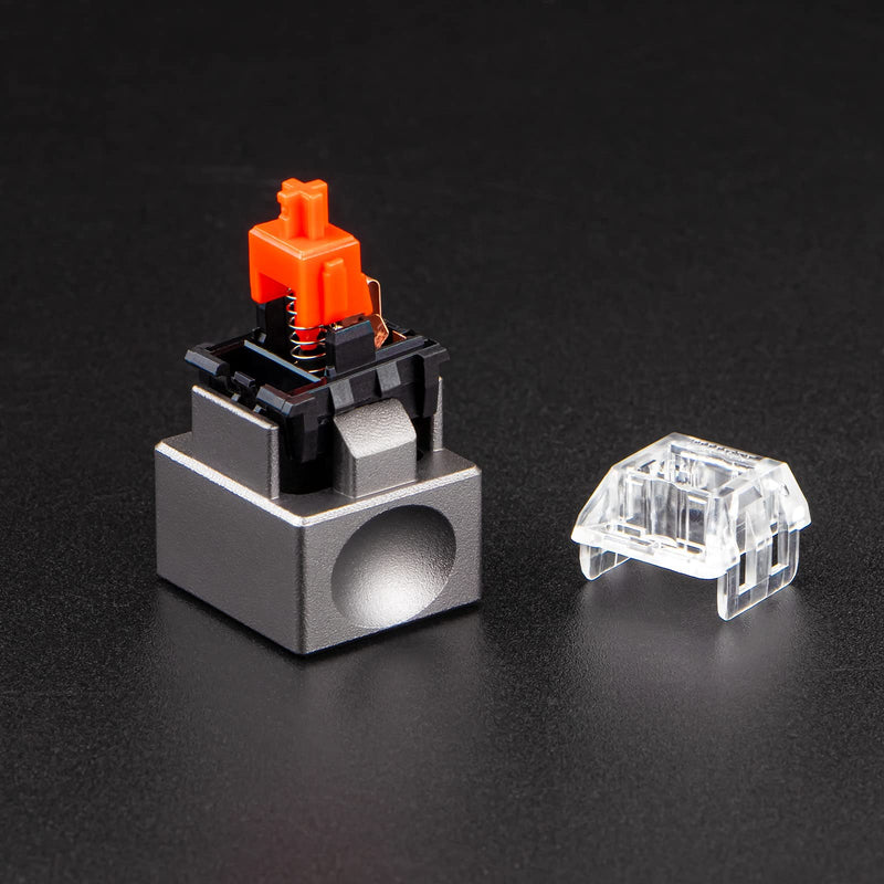 New Fashion Kingdom Metal Switch Opener Mechanical Keyboard Keycaps Lubricate Aluminum for Kailh - Gray Kailh Switch Opener